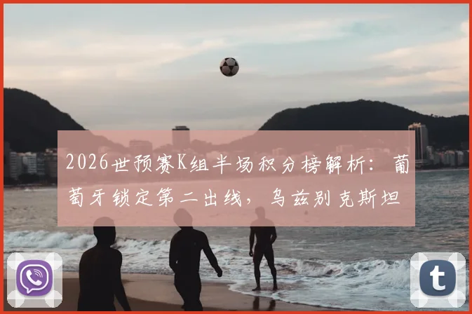 2026世预赛K组半场积分榜解析：葡萄牙锁定第二出线，乌兹别克斯坦、民主刚果提前告别，附最新晋级形势图